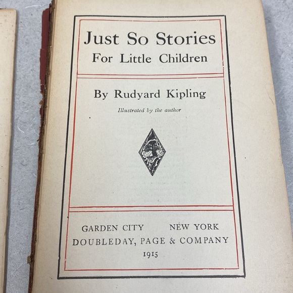 1915 copy of Just Stories By Rudyard Kipling. - Picture 4 of 6